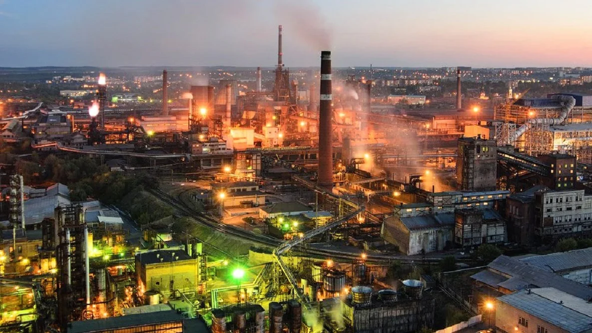 макеевский коксохимический завод днр. донецький металлургический завод. промышленность донбасса. экономика донбасса. бекабад металлургический комбинат.