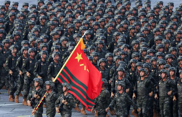 Военнослужащие народно-освободительной армии Китая - Sputnik Грузия