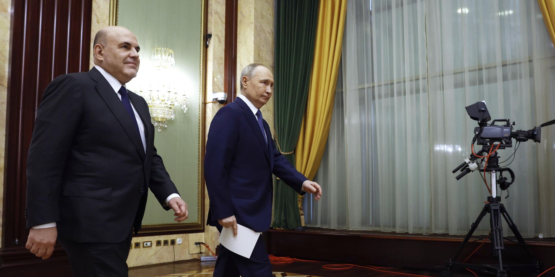 Президент Владимир Путин провел встречу с членами правительства - ИноСМИ, 1920, 22.09.2025