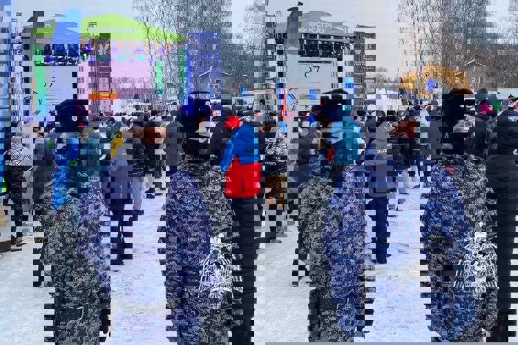 Росгвардейцы выполнили задачи по обеспечению безопасности шестого этапа Кубка России по лыжным гонкам в Казани