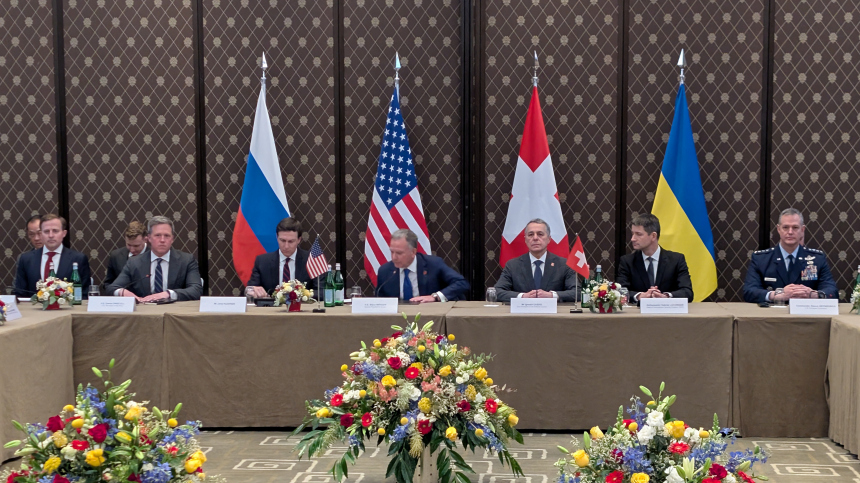 Начались переговоры России Украины и США в Женеве