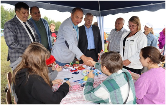 В селе Белозерье Ромодановского района Мордовии прошел праздник «За здоровый образ жизни»