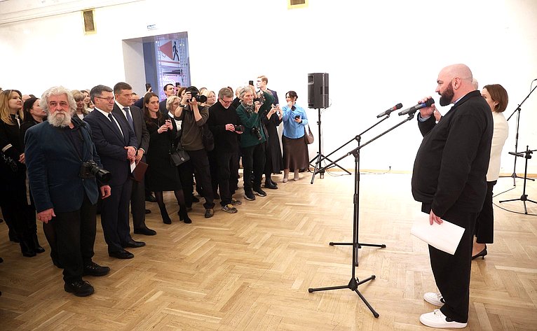 Николай Журавлёв принял участие в церемонии открытия выставки «Группа «Альфа». Первые полвека» в Музее современной истории России