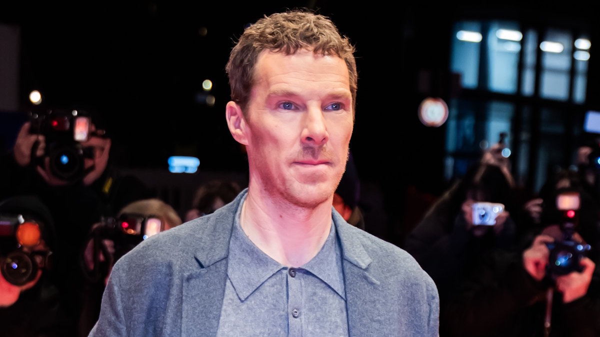 Актёр Бенедикт Камбербэтч на премьере фильма 