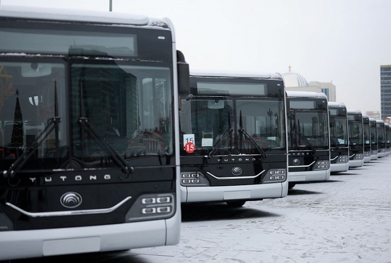Новые автобусы прибыли в Улан-Батор