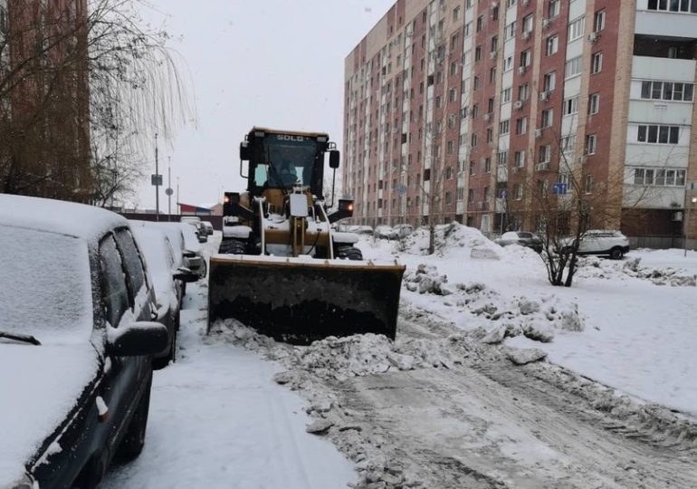 За сутки из Самары вывезли почти 1 960 тонн снега