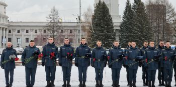 Личный состав института принял участие в траурном митинге в честь 45-й годовщины ввода советских войск в Афганистан