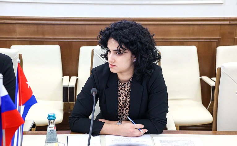 Встреча председателя Комитета СФ по федеративному устройству, региональной политике, местному самоуправлению и делам Севера Андрея Шевченко с Чрезвычайным и Полномочным Послом Республики Куба в Российской Федерации Энрике Орта Гонсалесом