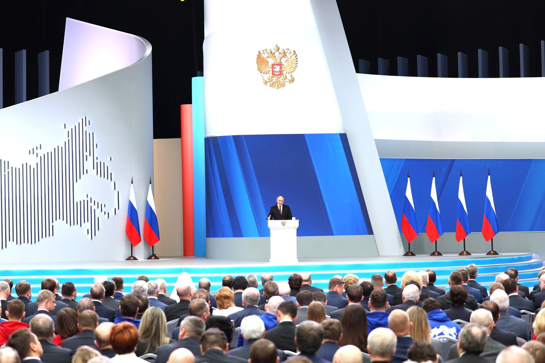 Василий Голубев принял участие в церемонии оглашения Послания Президента РФ Федеральному Собранию