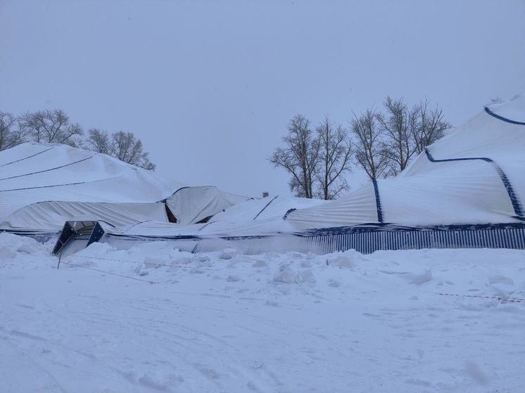 Прокуратура Томской области: в селе Бакчар обрушилась крыша ледовой арены