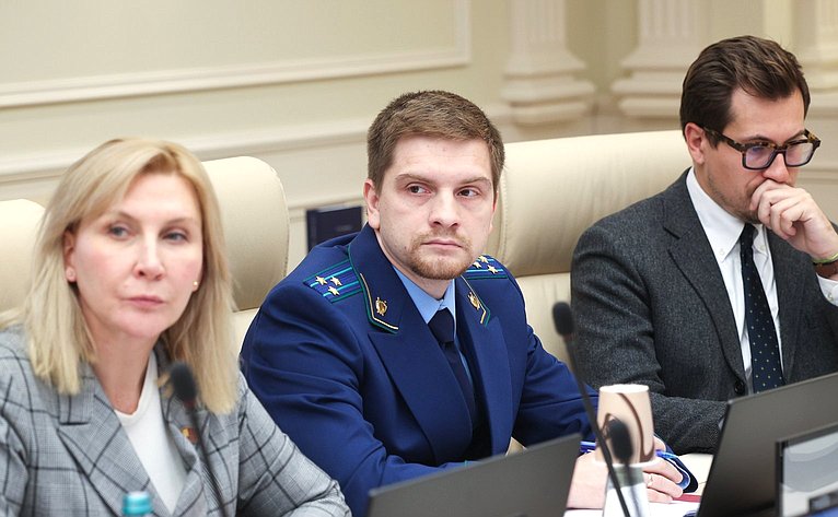 Заседание Комиссии СФ по информационной политике и взаимодействию со СМИ «Информационная подготовка к 80-летию Нюрнбергского процесса. Почему заключения Нюрнберга актуальны и в наши дни»