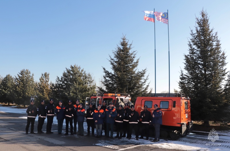 Спасатели двух стран готовятся к российско-малазийским учениям в Хабаровске