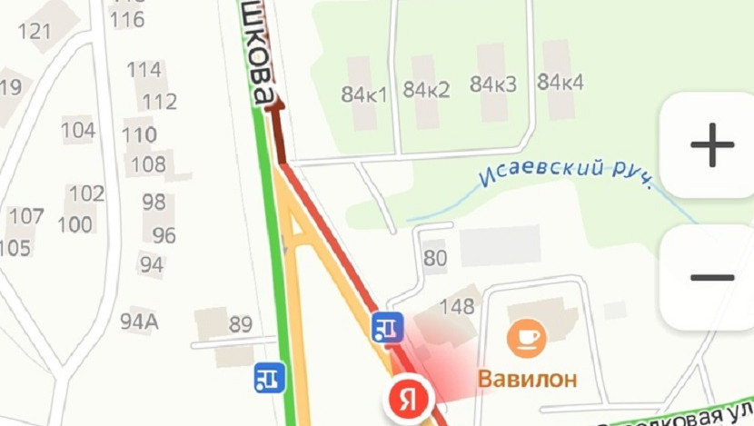 Бежецкое шоссе тверь карта