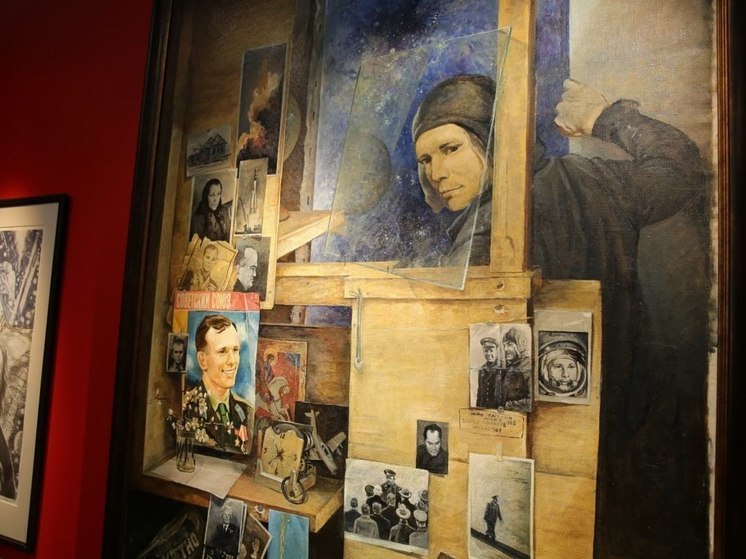 В Калуге к 90-летию со дня рождения Гагарина открылась выставка