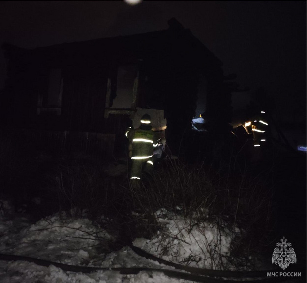 В Верхнекамском районе при пожаре погибла хозяйка частного дома