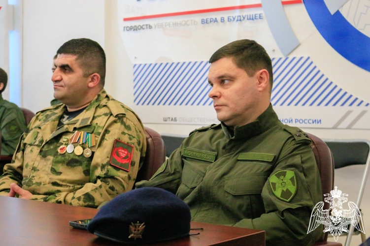 В День народного единства представитель руководства краевого Управления Росгвардии принял участие в круглом столе