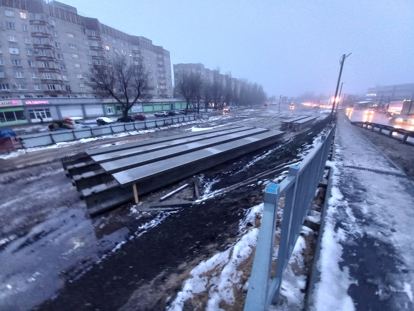 26 ноября воронеж. Ноябрь в городе. Остужевская развязка Воронеж. Конец ноября. Развязка на Минской Воронеж.