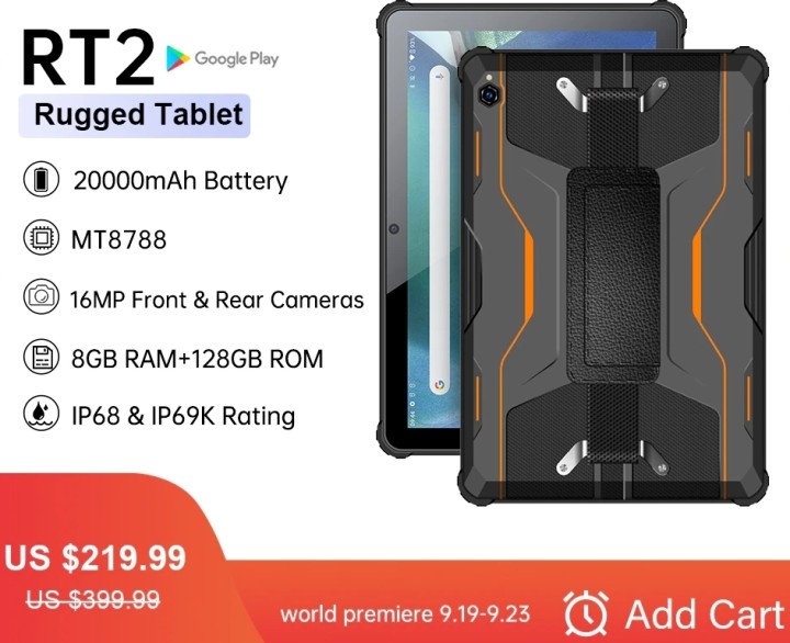 Анонс. Oukitel RT2 - защищённый планшет с безумной батарейкой | Hi-Tech ...