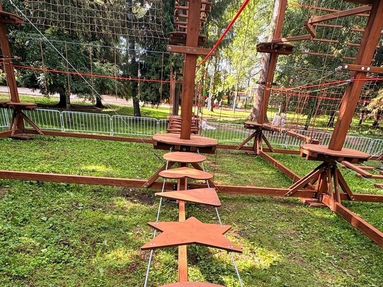 Веревочный парк откроется в Великом Устюге