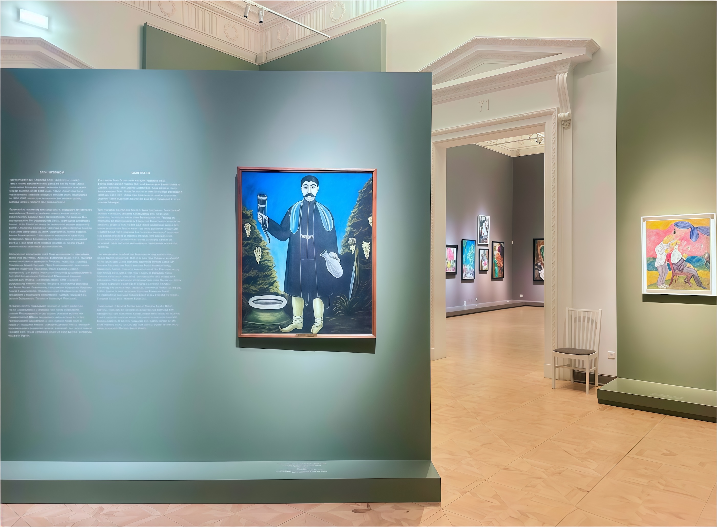 Краска Swiss Lake стала частью экспозиции Государственного Русского музея