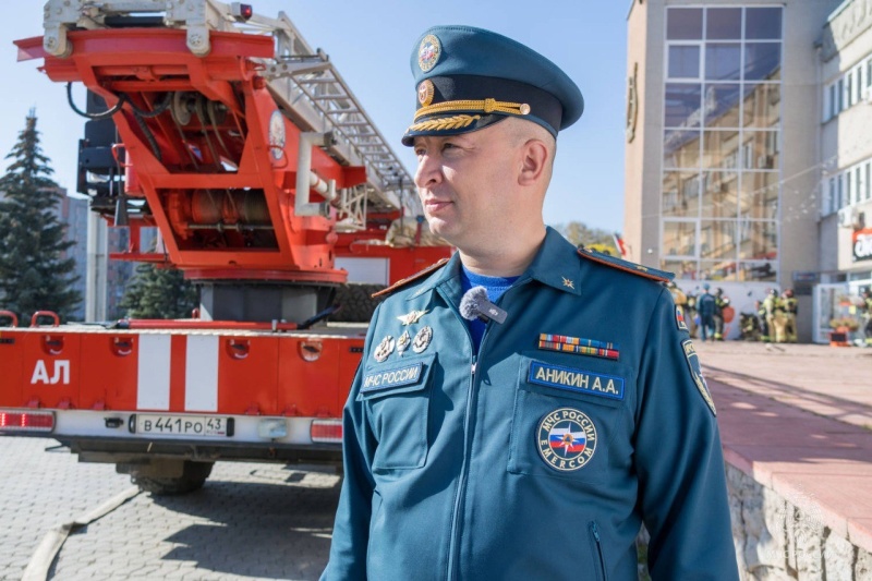 В Кирове прошли плановые пожарно-тактические учения