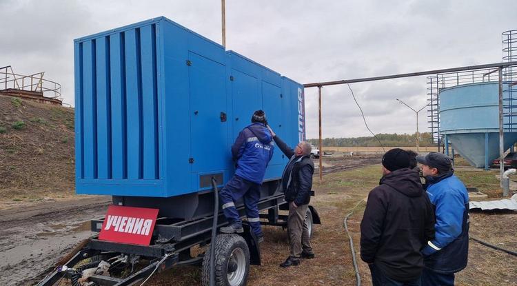 В Борисовском районе устранили условную аварию на объектах водоснабжения