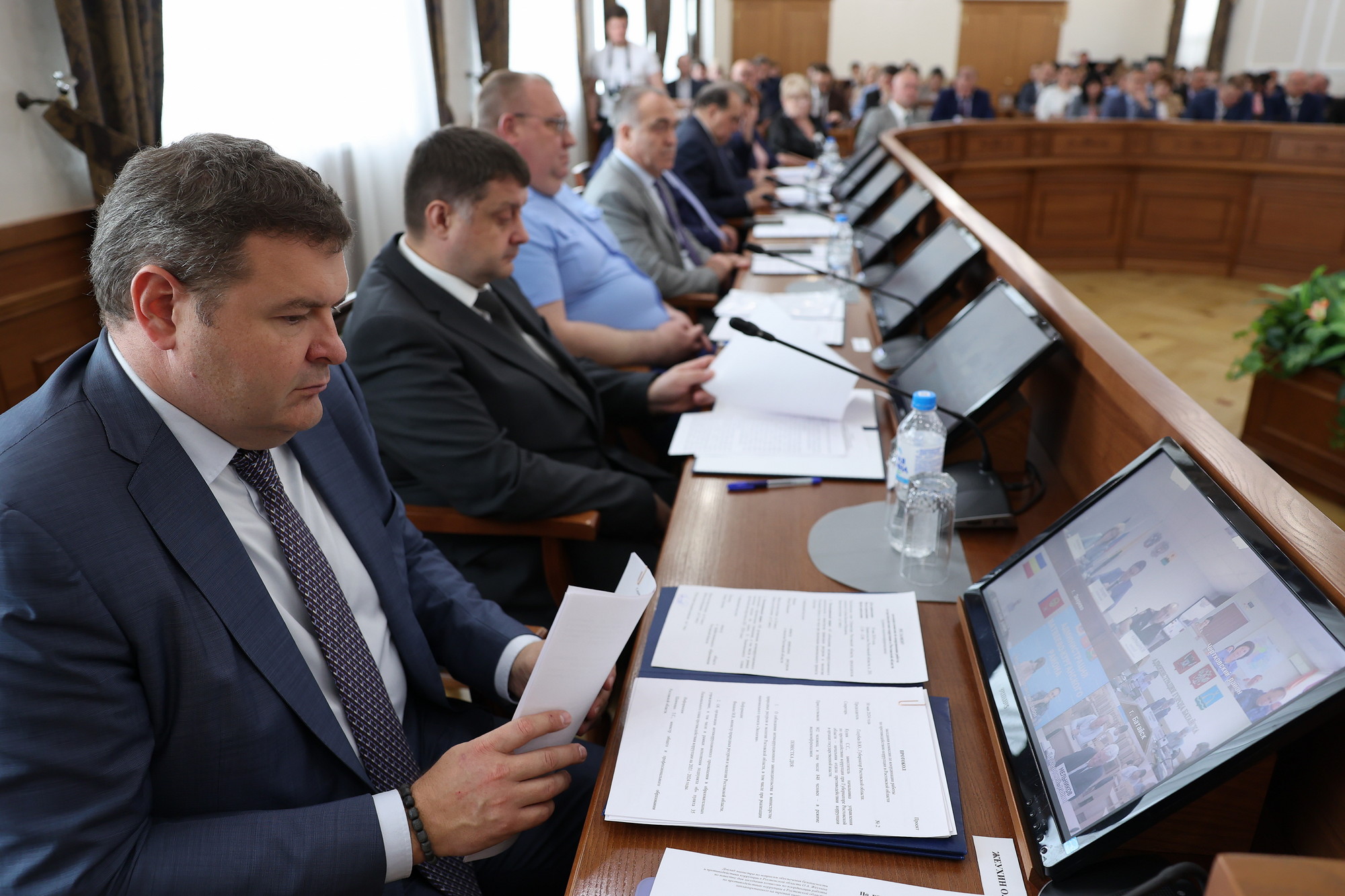 Заседание комиссии по координации работы по противодействию коррупции в Ростовской области