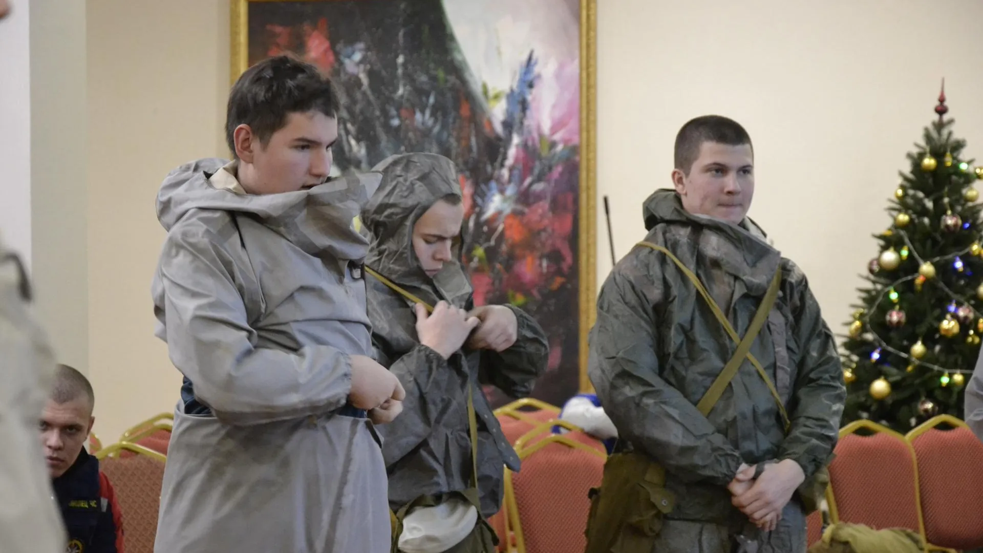 Сборы студентов-спасателей прошли в Подмосковье