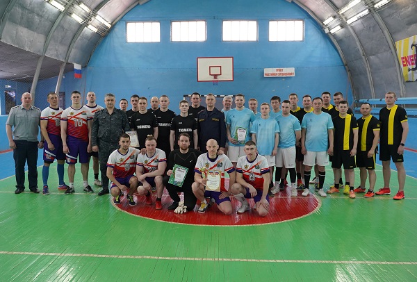 В УФСИН России по Тюменской области состоялся турнир по мини-футболу среди сотрудников