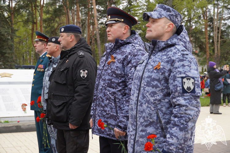 В День Победы представители Росгвардии приняли участие в праздничных мероприятиях