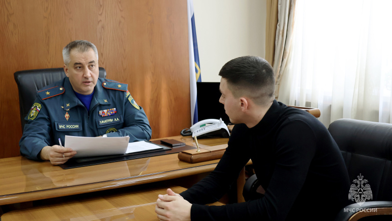 Начальник Главного управления провел приём граждан
