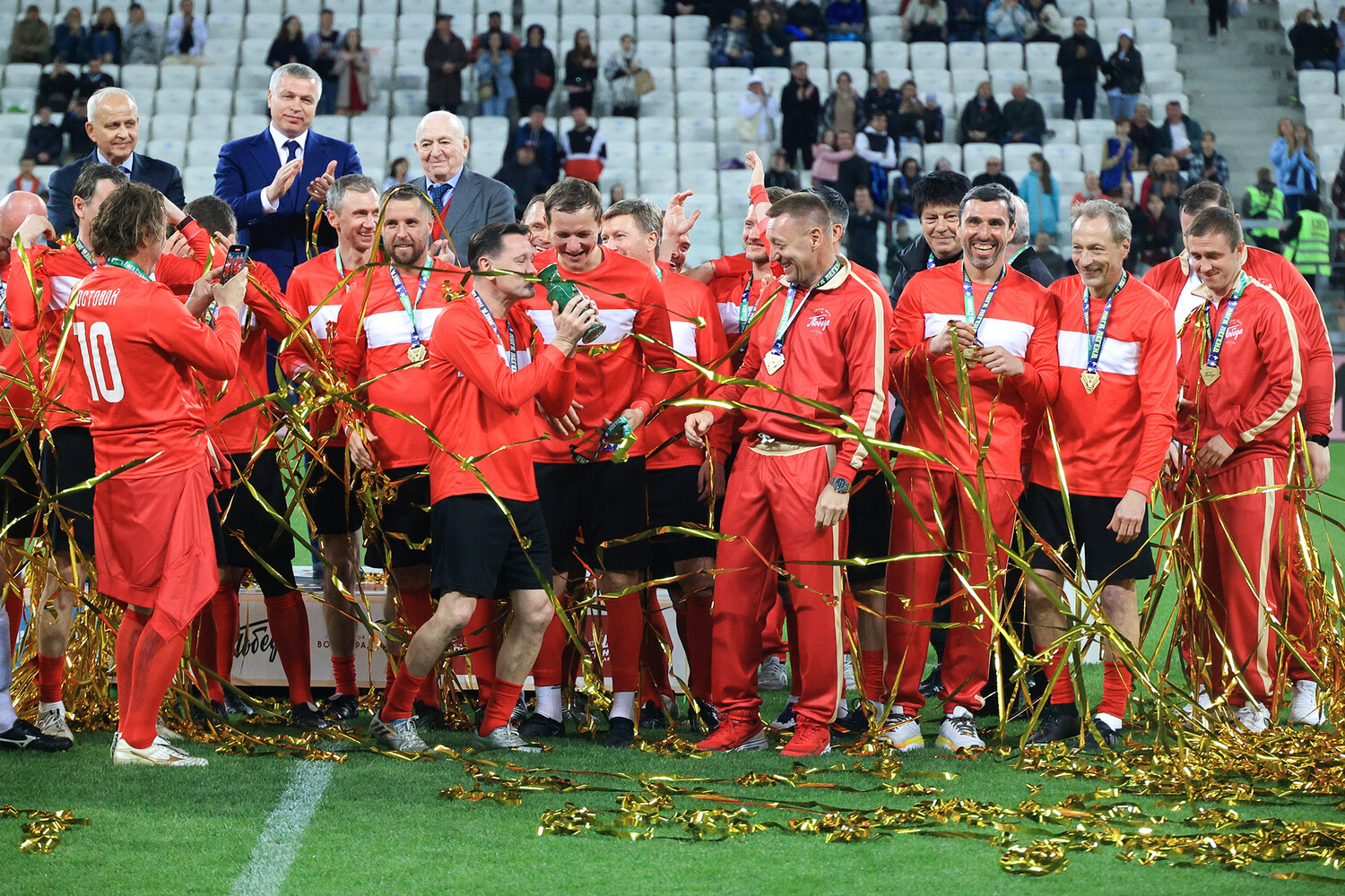 Матч в честь романцева