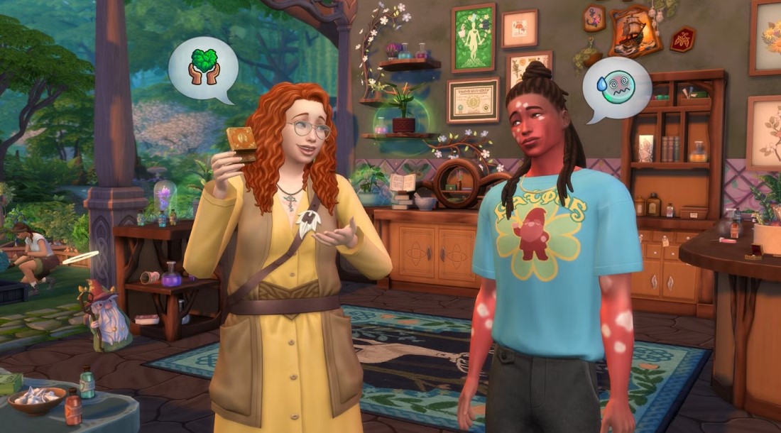 Кадр из игры The Sims (2014)