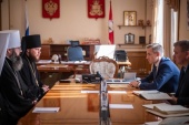 Состоялась встреча председателя Финансово-хозяйственного управления с губернатором Смоленской области