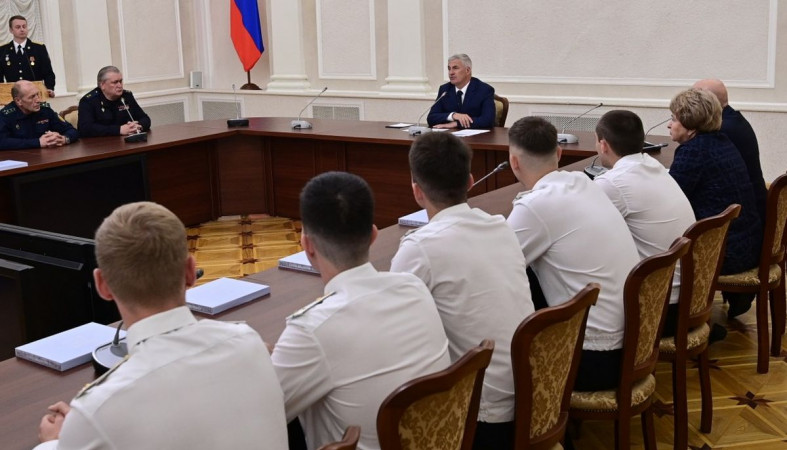 Парфенчиков на встрече с пограничниками