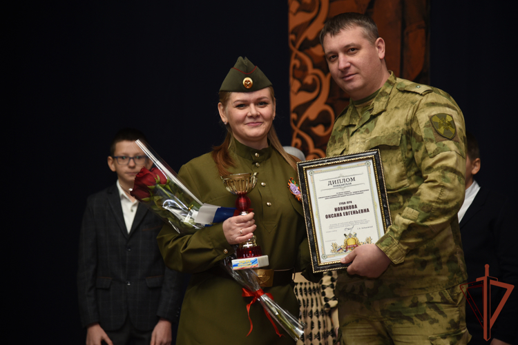 Отборочный этап всероссийского конкурса Росгвардии «Солдаты антитеррора» прошел в Грозном