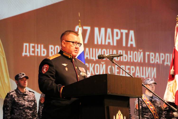 В Калининграде состоялось торжественное мероприятие в честь Дня образования войск национальной гвардии (видео)