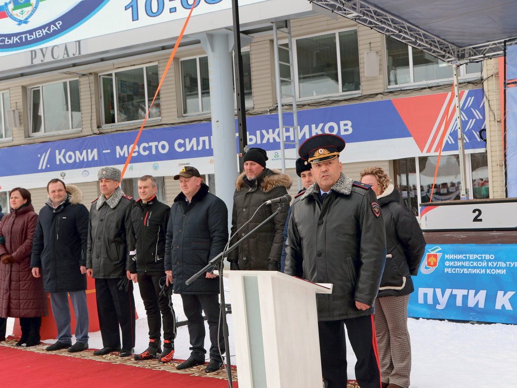 Министр внутренних дел по Республике Коми Андрей Сицский