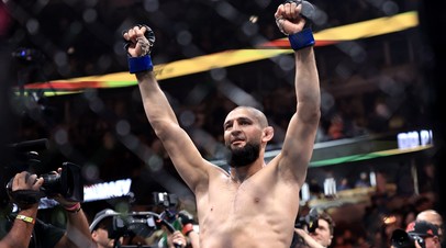 Чемпион UFC в среднем весе Хамзат Чимаев