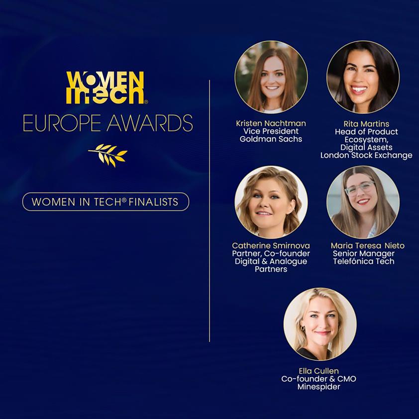 Екатерина Смирнова включена в шорт-лист Women in Tech Europe Awards
