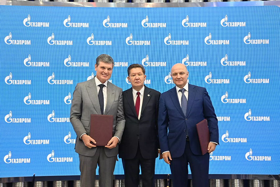 ОМК и «Газпром» подписали соглашение о научно-техническом сотрудничестве до 2030 года