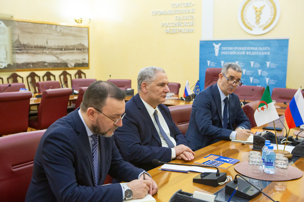 алжирская делегация