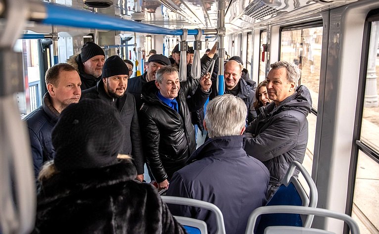 Первый заместитель Председателя Совета Федерации Андрей Яцкин посетил Таганрог