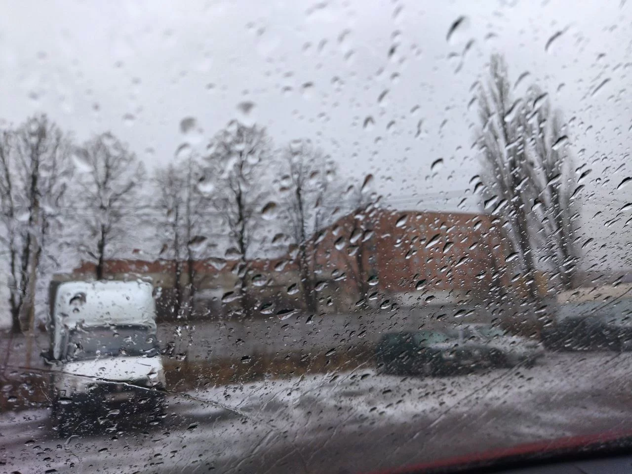 Снег с дождем