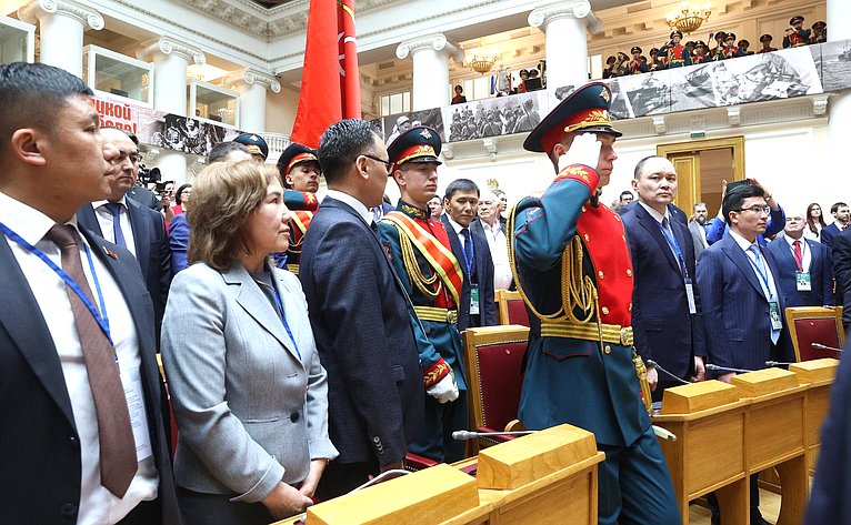 Торжественное заседание Межпарламентской Ассамблеи государств-участников СНГ, посвящённое 80-летию Победы в Великой Отечественной войне