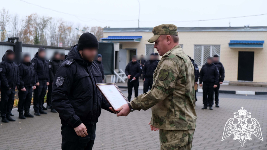 Начальник Управления Росгвардии по Белгородской области поздравил личный состав ОМОН «Острог» с годовщиной образования