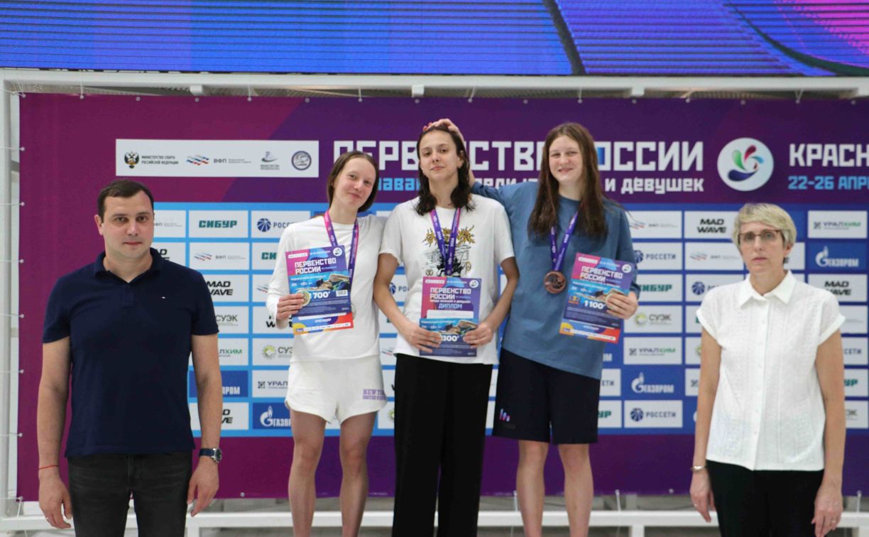 Тулячка взяла еще одну медаль на первенстве России по плаванию