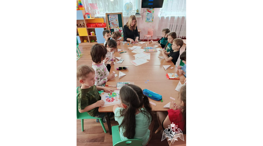 В Черкесске воспитанники детского сада присоединились к всероссийской акции «Письмо солдату»