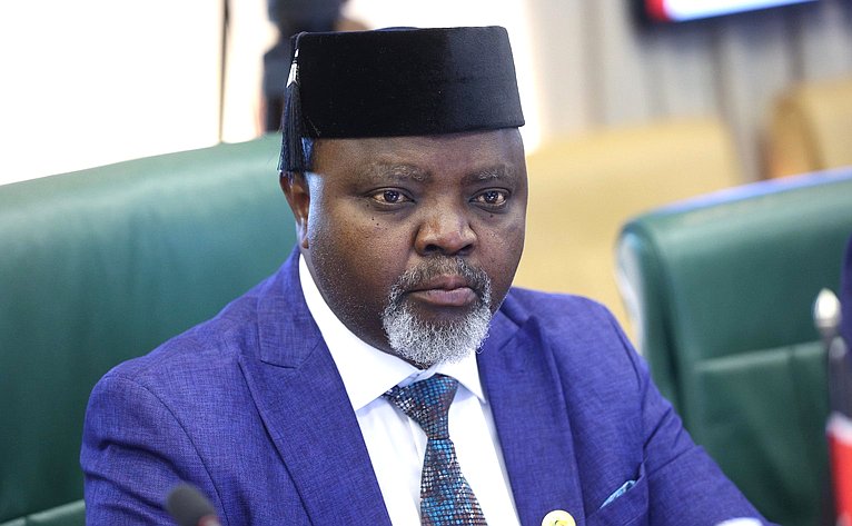 Встреча председателя Комитета СФ по международным делам Григория Карасина с заместителем Председателя Сената Республики Кения Катури Мурунги