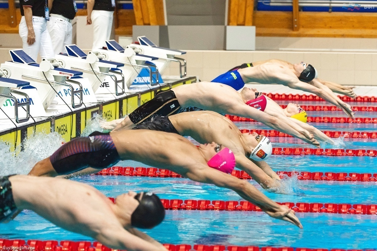 Спортсмены водных видов спорта